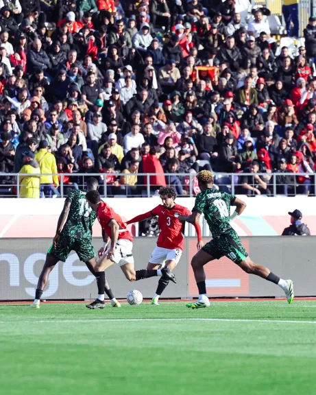 مصر ضد نيجيريا.. التعادل السلبي يحسم الشوط  الأول بين الفريقين