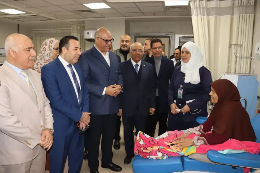 صرح طبي جديد.. محافظ القليوبية يتابع التشغيل التجريبي لمستشفى طوخ المركزي