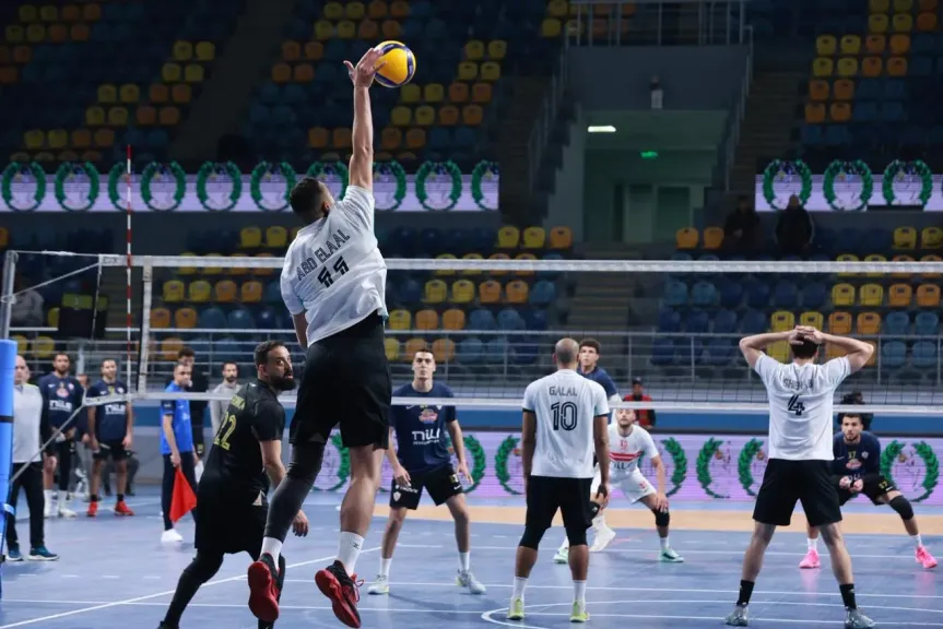 الزمالك يفوز على بتروجت في كأس السوبر المصري للكرة الطائرة رجال