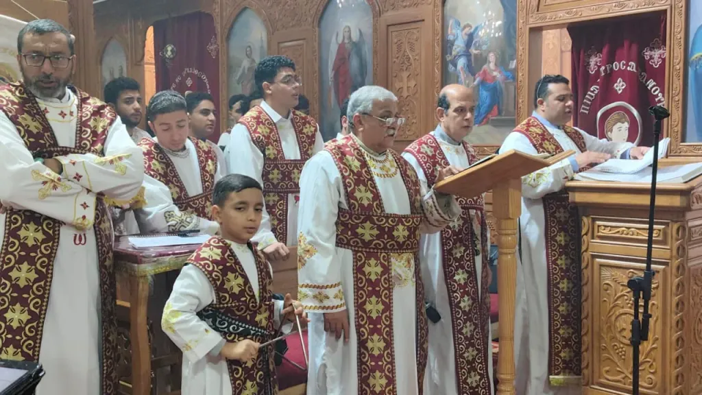 «رسالة محبة وسلام».. قداس عيد الغطاس المجيد بكنيسة الأنبا بيشوي ببورسعيد