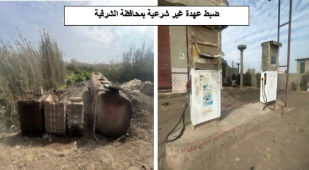 الهيئة العامة للبترول تضبط 5 محطات  استولت على نحو 57 ألف لتر من السولار والبنزين بقيمة ناهزت مليوني جنيه