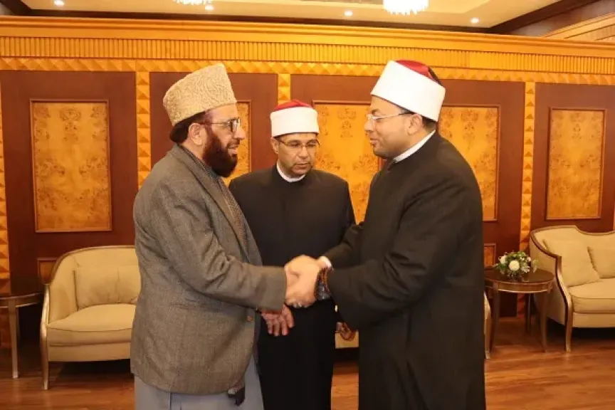 وزير الشؤون الدينية الباكستاني يشارك في مؤتمر المجلس الأعلى للشؤون الإسلاميةبالقاهرة