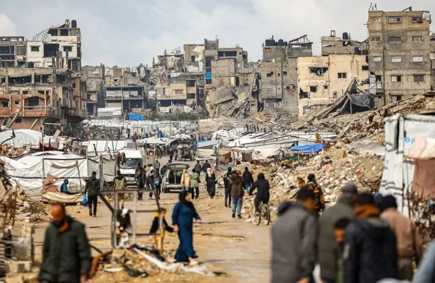 من قلب قطاع غزة