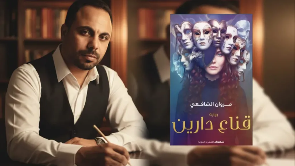 سنة أولى معرض| «قناع دارين».. رحلة مروان الشافعي في أغوار النفس البشرية بمعرض الكتاب 2026