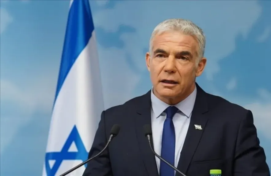 يائير لابيد زعيم المعارضة الاسرائيلية