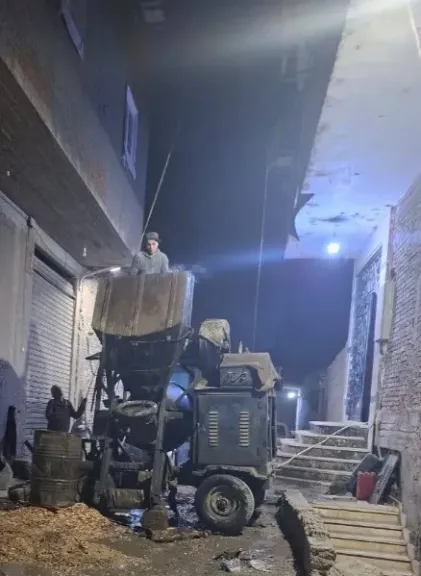 رئيس حي شرق شبرا الخيمة يضبط حالة بناء مخالف ويؤكد استمرار الحسم ضد المخالفات