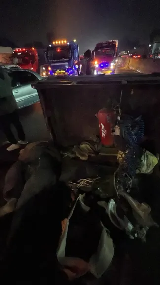 حادث مفاجئ أمام كوبري أبو سِنة يسفر عن مصرع شخص بالقليوبية