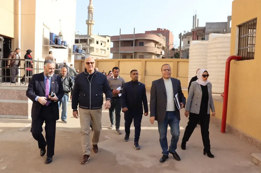 بعد الإنتهاء من تطويره.. محافظ القليوبية يتفقد مجزر كفر شكر ”النصف آلي”