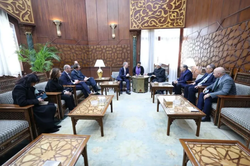 شيخ الأزهر يستقبل مفوض الحكومة الاتحادية الألمانية لحرية الأديان لبحث الموضوعات ذات الاهتمام المشترك