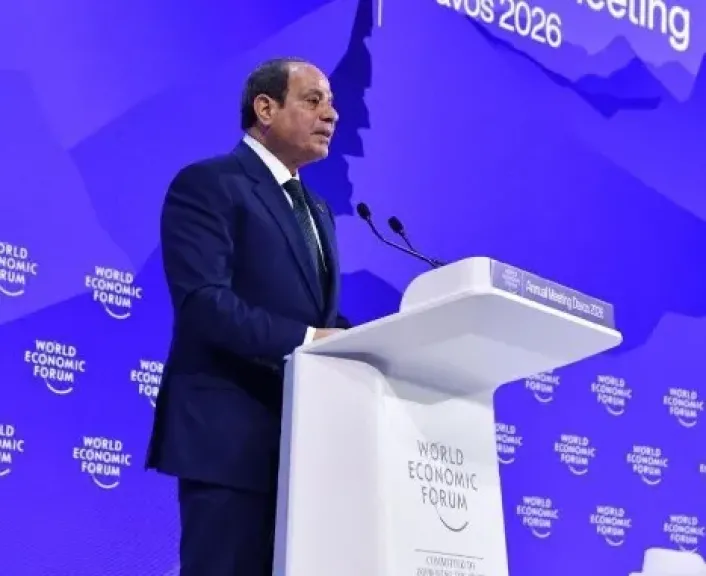 الرئيس السيسي من دافوس: ”لولا وجود ترامب ما تم اتفاق غزة”