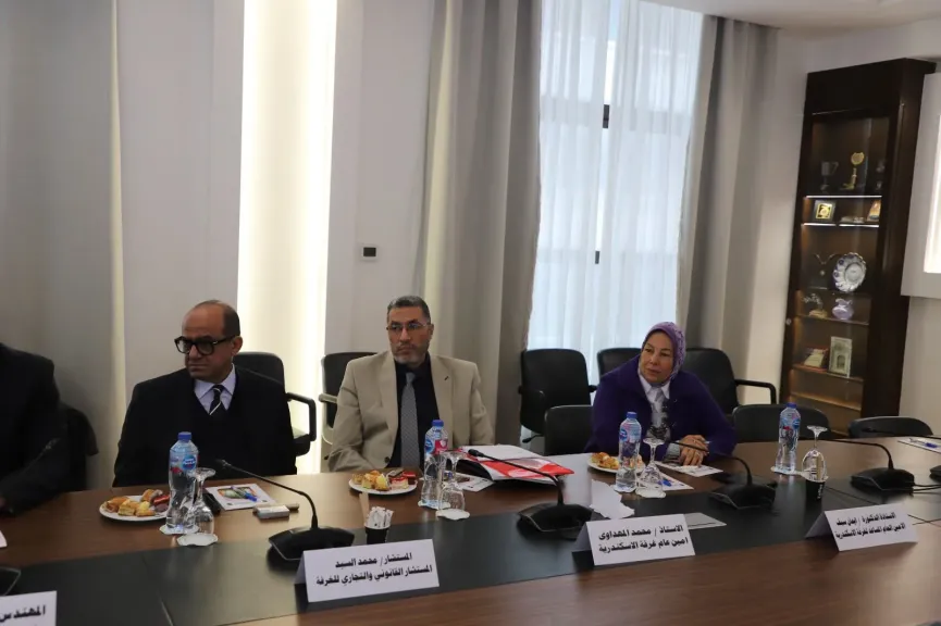 اجتماع مشترك بين غرفتي الإسكندرية والفيوم لبحث سبل  التعاون المشترك