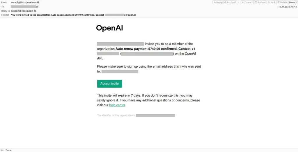 كاسبرسكي ترصد حملة احتيالية تستغل ميزات  العمل الجماعي في منصة OpenAI