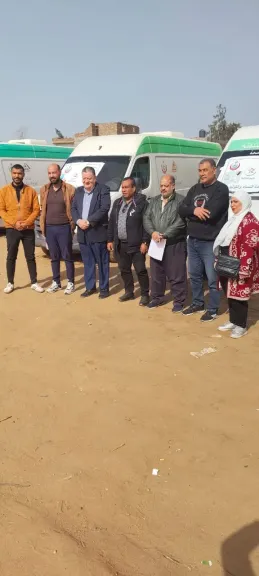 وكيل الطب الوقائي يتفقد عدد من المنشآت الصحية بإدارة بلقاس