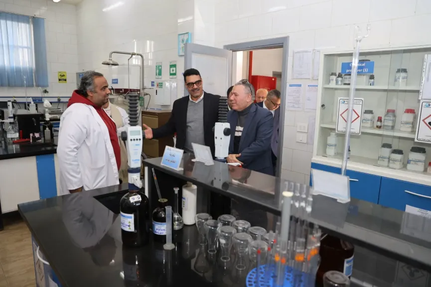 استعدادًا لرمضان والصيف.. القابضة للمياه تتفقد محطة سرياقوس بالقليوبية