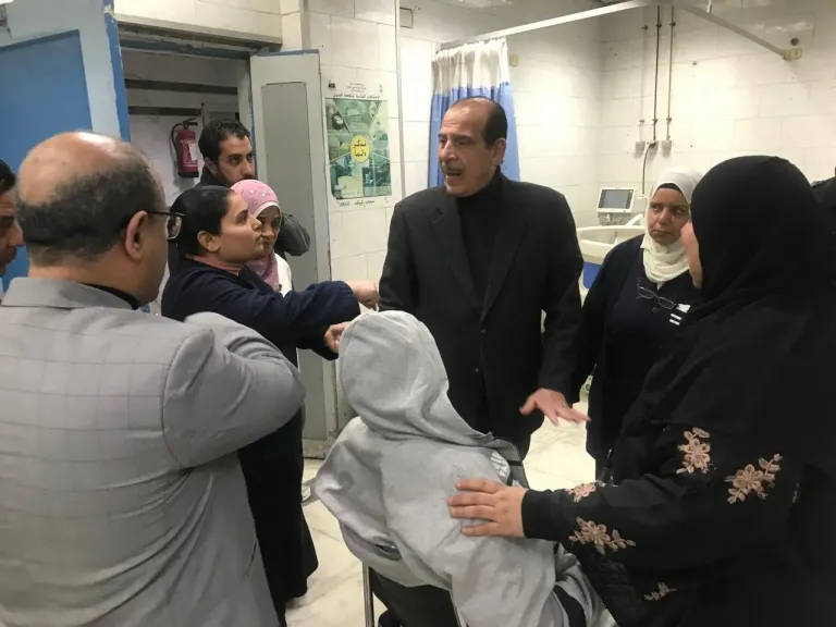 عاجل.. إحالة إدارة مستشفى إمبابة العام والمتغيبين للتحقيق