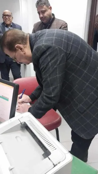 ضاحي يتقدم بأوراق ترشيحه على مقعد نقيب المهندسين و يوجه كلمة لمهندسي مصر