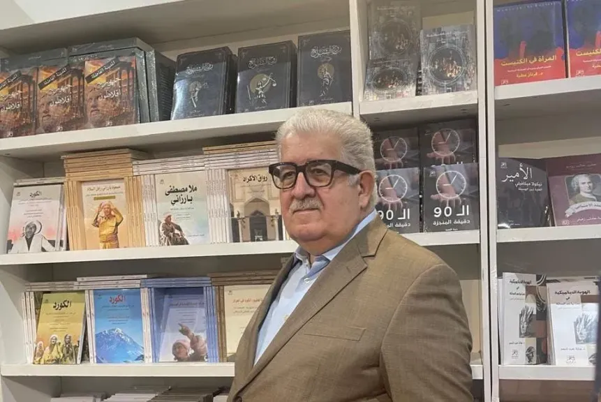 شيركو حبيب في معرض القاهرة الدولي بعدد 11 كتابا لدى أفضل ناشر مصري