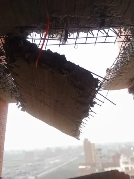 حي ثان المحلة يواصل الموجة 28 بإزالة مخالفة بناء بشارع الترعة