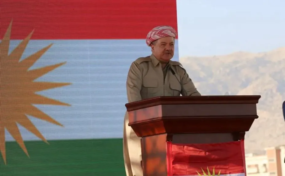 بارزاني: انتصار البيشمركة على داعش في كوباني كان عظيما
