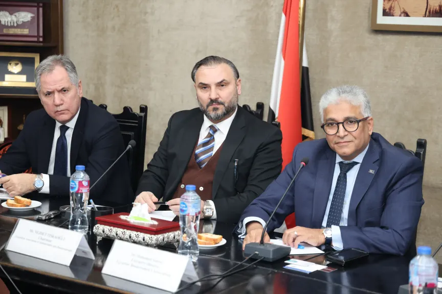 «رجال الأعمال» تبحث مع وفد «زونجولداك» فرص جذب الاستثمارات التركية في10 مجالات صناعية حيوية