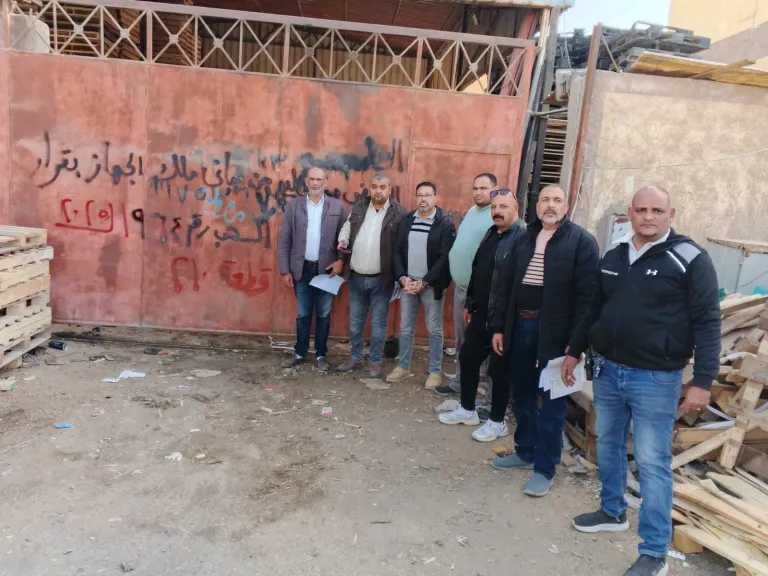 لا تهاون مع المخالفين.. رئيس جهاز ٦أكتوبر يقود حملة ”لإعادة الشئ لأصله” بالحي الأول وتنفيذ ٨ قرارات سحب بالمنطقة الصناعية