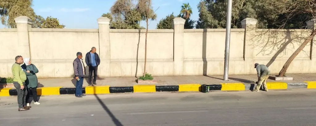 رئيسة حي غرب شبرا الخيمة تقود خطة تجميلية موسعة بكورنيش النيل