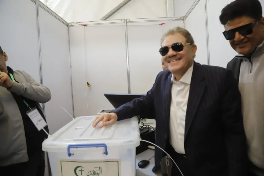 النائب أسامة شرشر يهنئ الدكتور السيد البدوي بفوزه برئاسة حزب الوفد