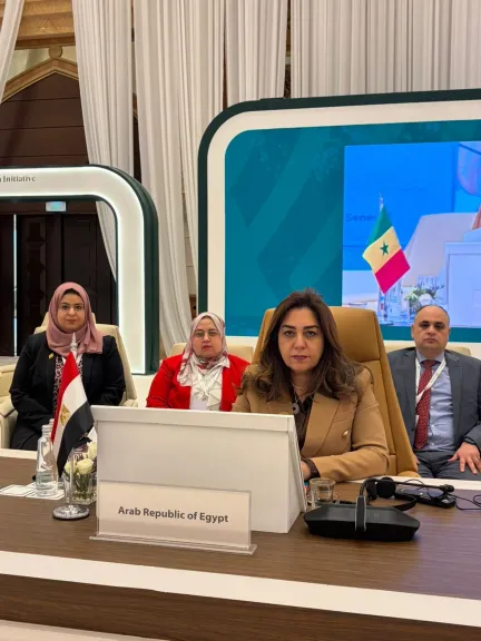 منال عوض: إشادة بمشروعات مصر في «الشرق الأوسط الخضراء»