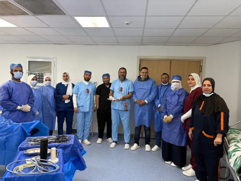 نجاح استئصال المرارة وجزء من الكبد بالمنظار بمستشفى سيدي غازي المركزي بكفر الشيخ