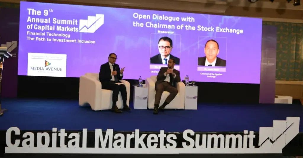 رئيس البورصة المصرية يستعرض رؤية تطوير السوق والتحول الرقمي خلال جلسة نقاشية بالقمة السنوية التاسعة لأسواق المال
