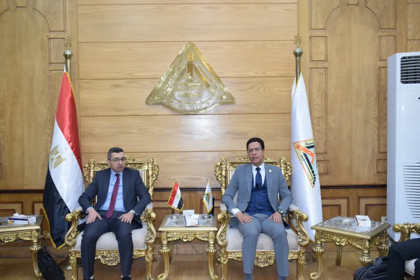 لتجديد واعتماد الأيزو.. جامعة بنها تستقبل فريق مؤسسة AGA للتقييم الشامل