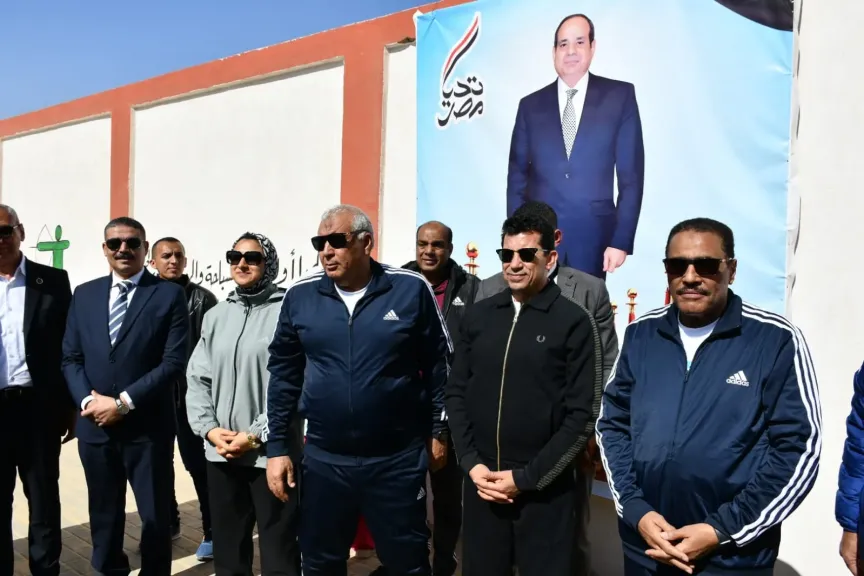وزير الشباب والرياضة يشهد ختام بطولة الوادي الجديد الأولى للرماية