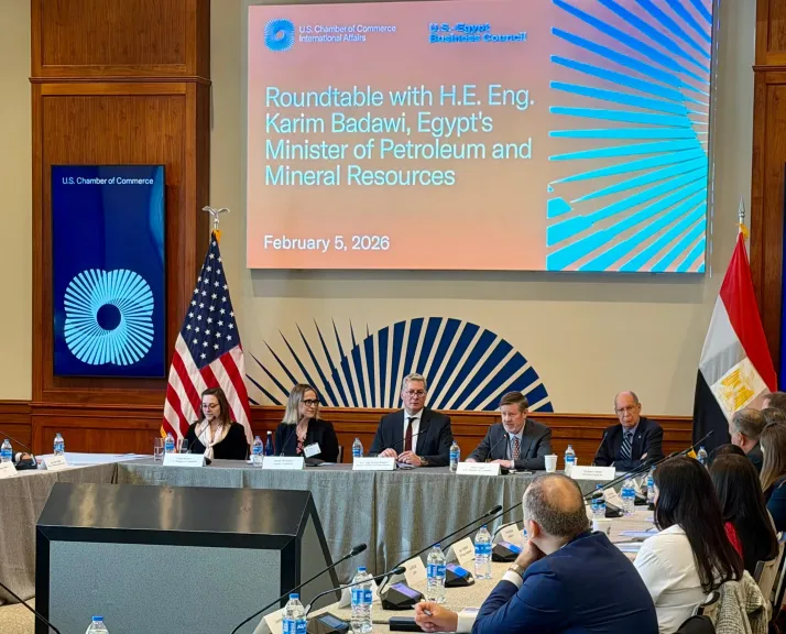 وزير البترول يبحث مع الشركات الأمريكية تعزيز الاستثمارات والشراكة في قطاع الطاقة