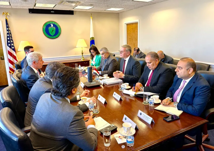 وزير البترول يبحث مع نظيره الأمريكي في واشنطن تعزيز الشراكة الاستراتيجية في مجال الطاقة