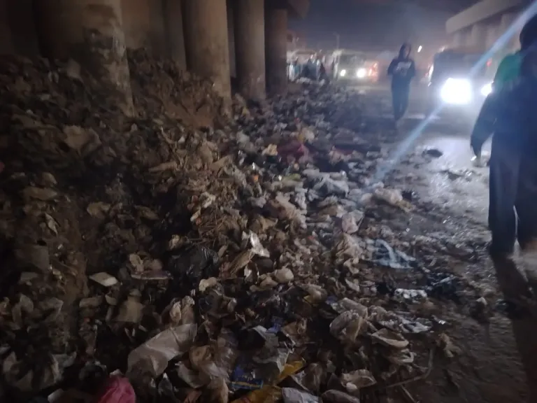 ممر تحت الدائري بشبرا الخيمة.. كارثة بيئية تهدد الأطفال والأهالي