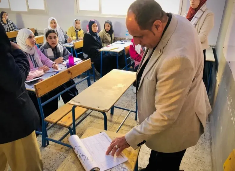 انطلاق الدراسة تحت الرقابة.. جوله مفأجاة لوكيل تعليم القليوبية بمدارس الخصوص