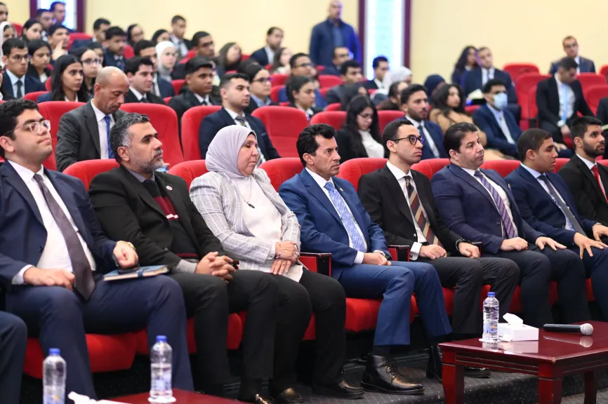 بحضور وزير الشباب والرياضة.. نائب رئيس الوزراء ووزير الصحة يشارك في ندوة الدبلوماسية الشبابية الرابعة