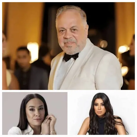 نقيب المهن التمثيلية وهند صبري ومها نصار 