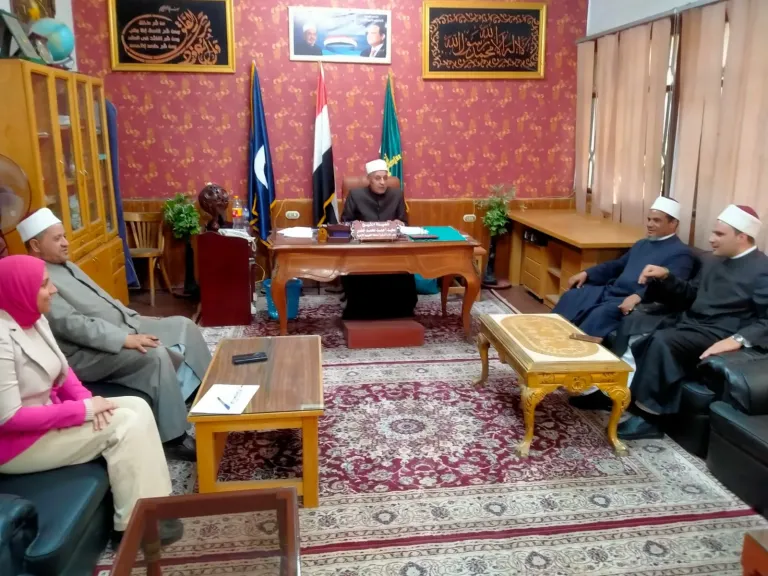 تحضيرات كبرى للاحتفال بالجامع الأزهر.. اجتماع تنسيقي بالقليوبية الأزهرية