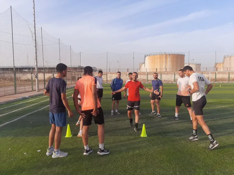 حكام الفيوم يجتازون الاختبار البدني بنسبة نجاح 100%