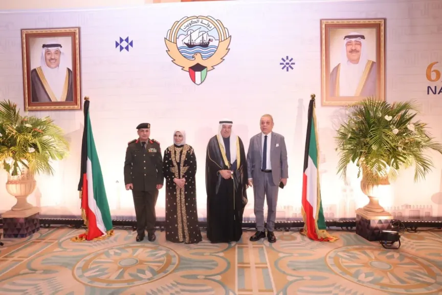 «شرشر» يشارك في احتفالية سفارة الكويت في القاهرة بالعيد الوطني الـ65