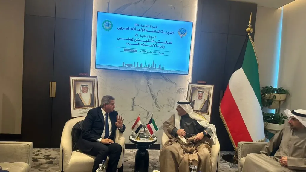 رئيس ”الأعلى للإعلام” يشارك في أعمال الدورة 22 للمكتب التنفيذي لمجلس وزراء الإعلام العرب بالكويت