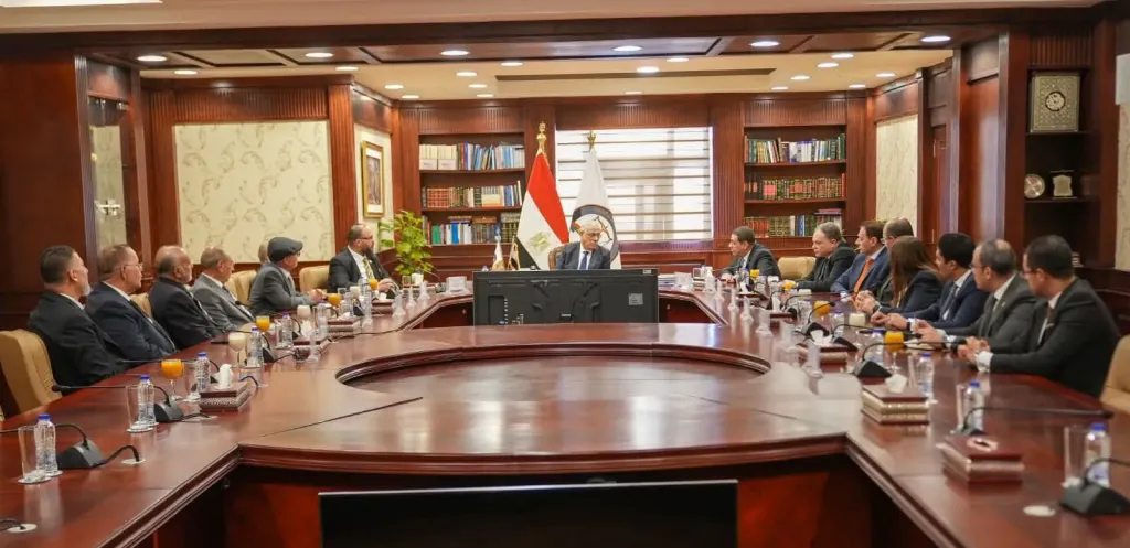 النائب العام يستقبل وفد النيابة العامة الليبية