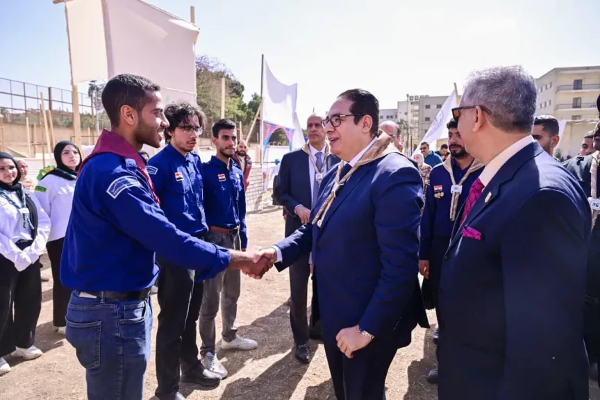 جامعة القاهرة تطلق فعاليات المهرجان الكشفي الـ46 والإرشادي الـ34 تحت شعار «من الفكرة إلى الفعل.. جوالة تصنع المستقبل»