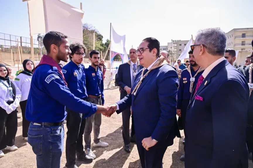 جامعة القاهرة تطلق فعاليات المهرجان الكشفي الـ46 والإرشادي الـ34 تحت شعار «من الفكرة إلى الفعل.. جوالة تصنع المستقبل»