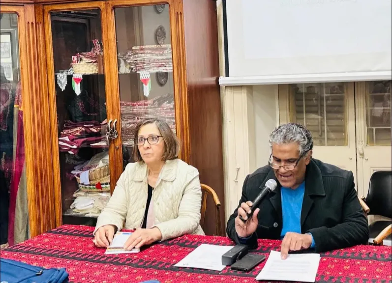الاتحاد العام للمرأة الفلسطينية بالقاهرة يناقش الإبادة البيئية وجرائم الحرب المناخية في غزة