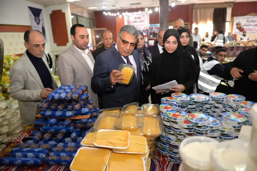 محافظ الدقهلية يفتتح المعرض المجاني «بدون حساب»..لدعم 450 أسرة من الأولى بالرعاية