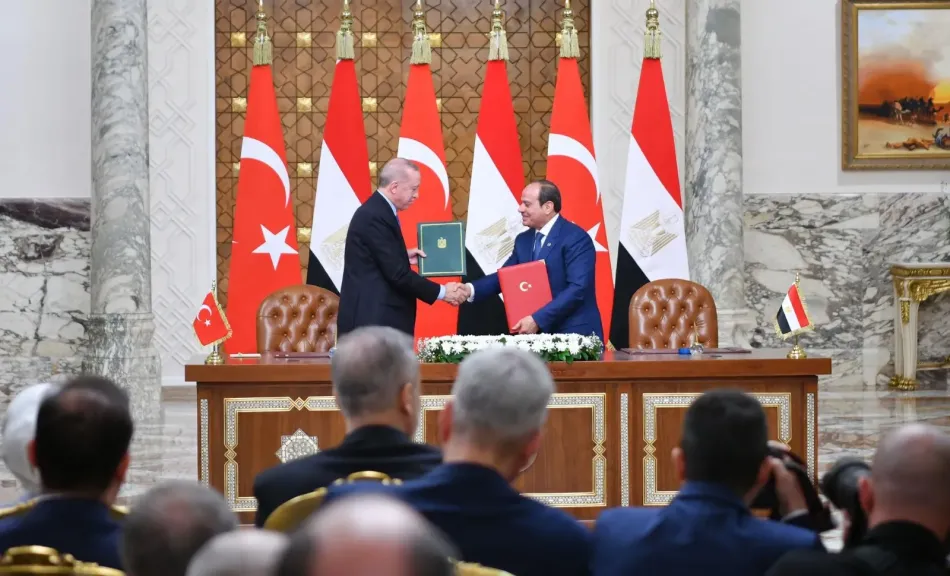 قلق إسرائيلي من تطور العلاقات المصرية التركية في الفترة الحالية؟