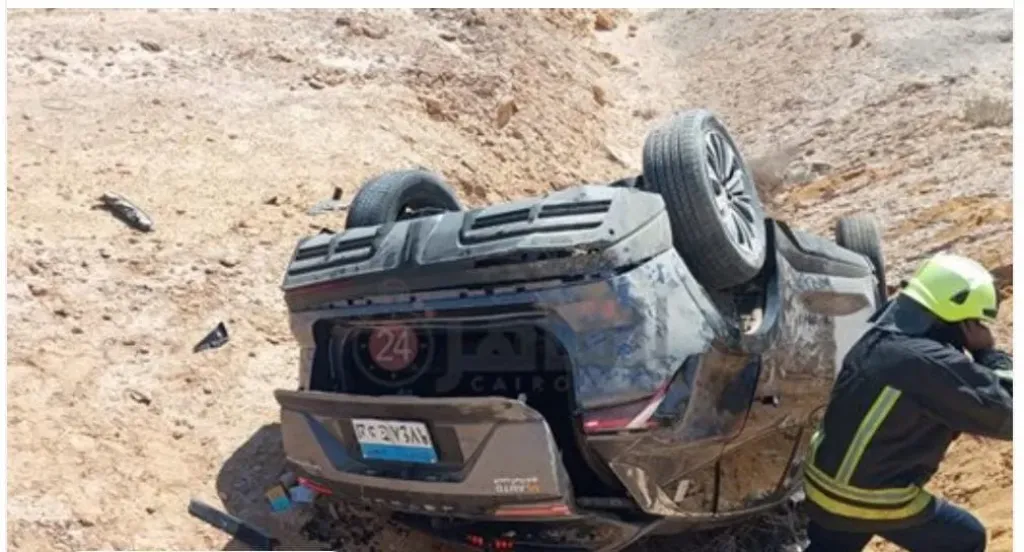 بينهم زوجين وبناتهما.. إصابة 6 أشخاص من أسرة واحدة إثر انقلاب سيارة ملاكي في قنا.. أسماء