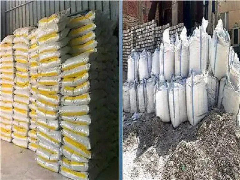 ضبط مصنع أسمدة وهمية بالقليوبية.. 520 طن مواد مجهولة المصدر وخط إنتاج كامل
